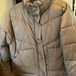 Old Navy Olive Green Puffer